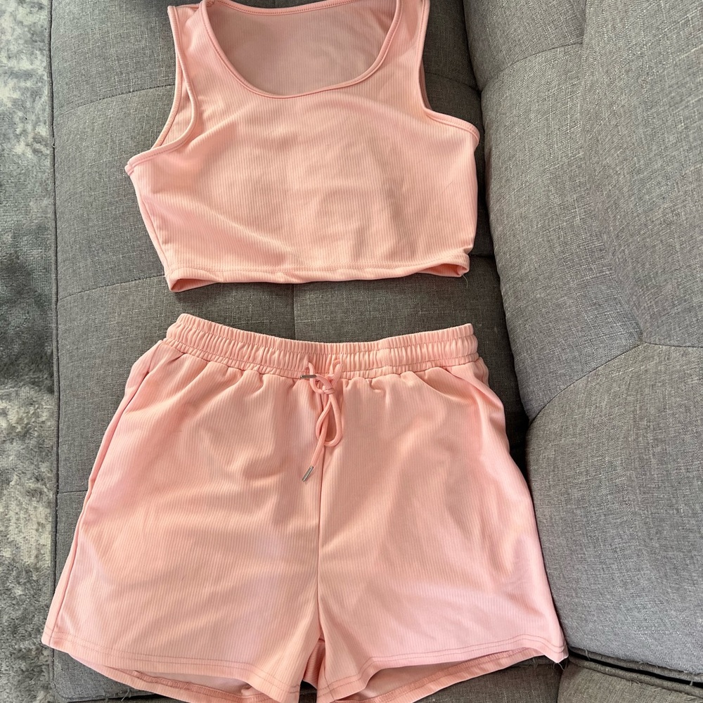 Small two piece short set